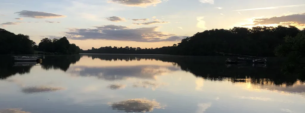 Site de la Gandonnière vue sur l'Erdre
